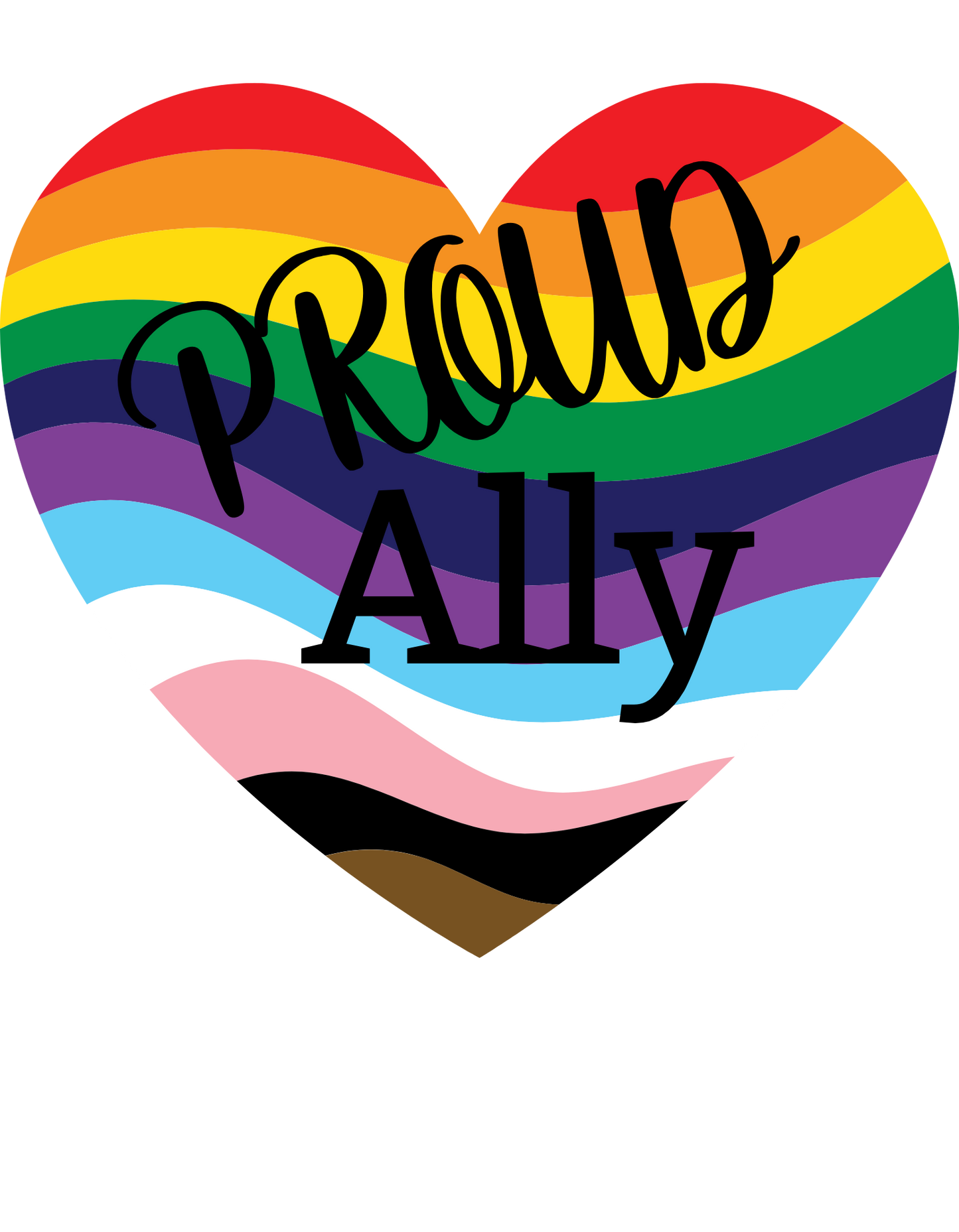 Proud Ally Tank Tops